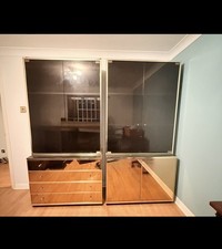 DINING DISPLAY CABINET / BEDROOM DRAWERS X2