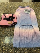 Lot Dog Clothes Large Coat And Harness