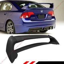 MUG RR JDM STYLE PRIMERED TRUNK SPOILER WING FOR 2006-2011 FA FA5 HONDA CIVIC 4D
