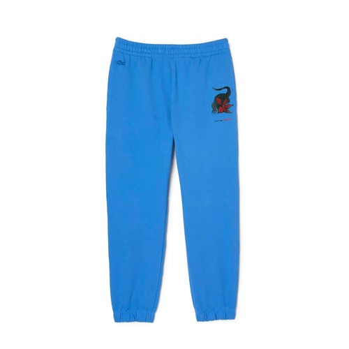 Lacoste x Netflix Stranger Things Joggers Tracksuit Bottoms Blue Sweatpants - 第 1/6 張圖片