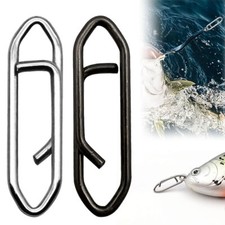 Fishing Power Clips Stainless Steel Speed Clips Quickly Change Snaps TR