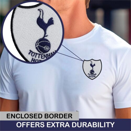 Tottenham Hotspur Football Club Logo Bügelbild - Aufnäher Patch - gestickt Patch - Bild 3 von 6