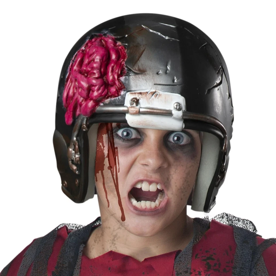 Disfraz de Halloween de fútbol americano no muerto zombie zombi Dead Zone - niños 6-7 pequeño #2802 Foto 2 de 4