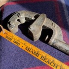 RARE ANTIQUE D. SAUNDERSONS 2" PIPE CUTTER NO. 2 PATENTED NOVEMBER 28 1880 R$133