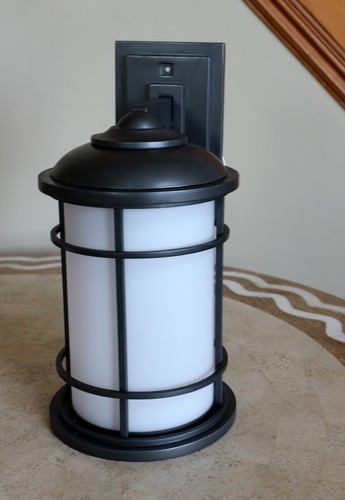 New $512 Murray Feiss LIGHTHOUSE Brushed Bronze Lantern Wall Lighting OL2201BB - Picture 2 of 12