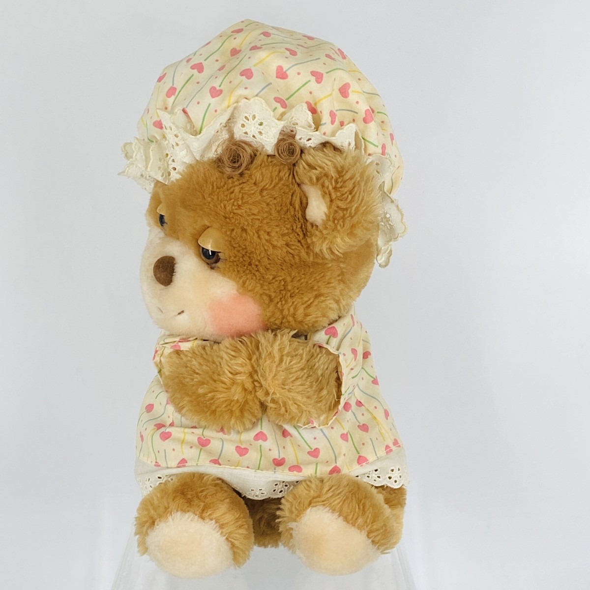 Teddy Beddy Bear Quaker Oats 1985 Fisher Price Plush Bedtime Girl