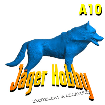 A10 Scale Model Wolf Figur Jager Hobby