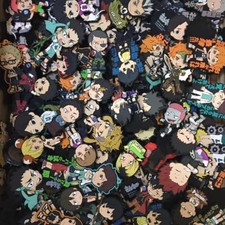 5pcs/set randomly send Anime Haikyuu haikyuu Keychain Key Ring Cosplay A