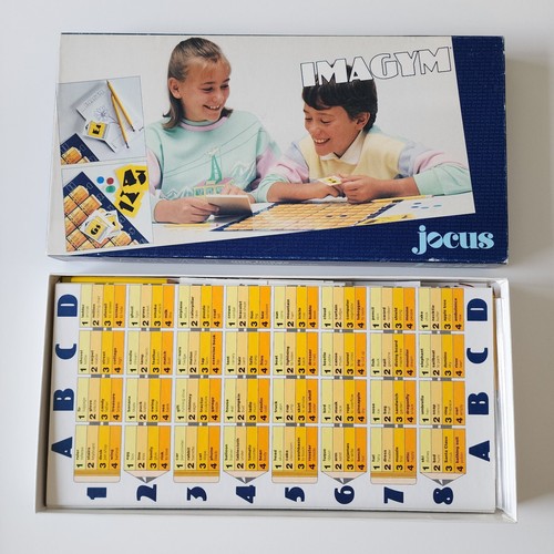 Vintage IMAGYM Board Game Jocus 1988 Drawing Art Word Game With Instructions Box - Picture 2 of 19