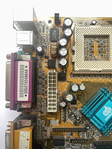 Chaintech CT-6AIV0-D100A Socket 370 Intel Motherboard - Picture 2 of 6