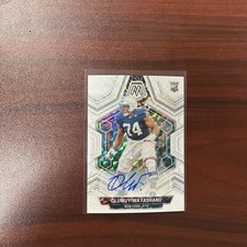2024 Mosaic Olumuyiwa Fashanu White Prizm Rookie Auto RC SSP #311