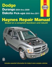 Repair Manual / Handbook Dodge Dakota Pickup 05, 06, 07, 08, 09, 10, 11