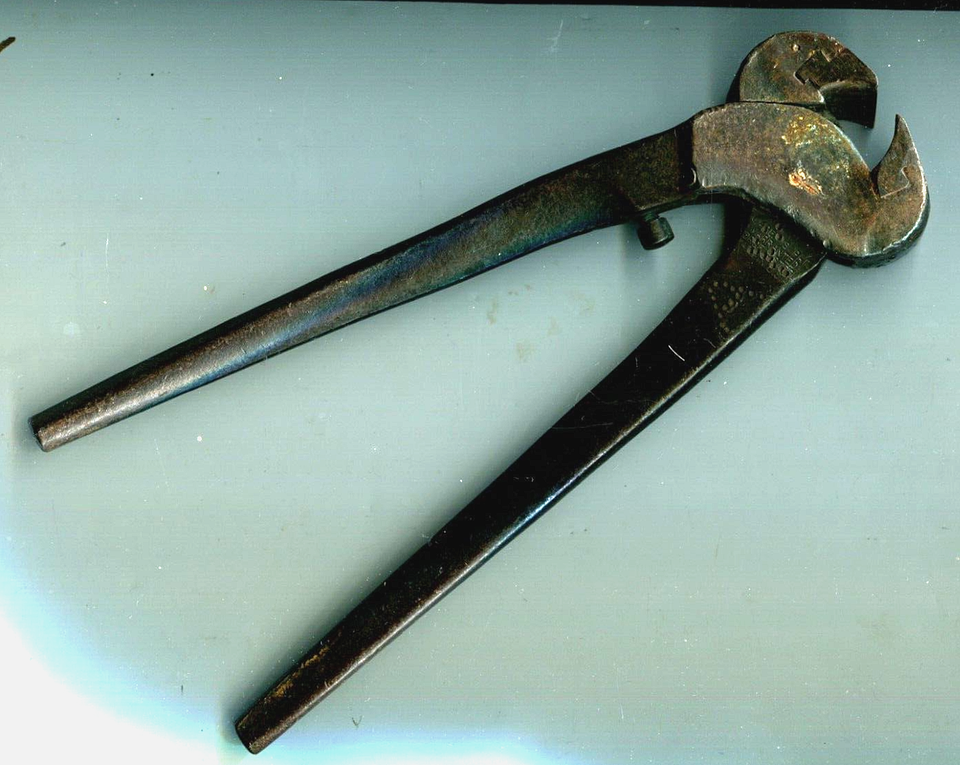 Vintage 1900"S Farrier Horse Hoof Nippers Trimmers, Blacksmith Tool eBay
