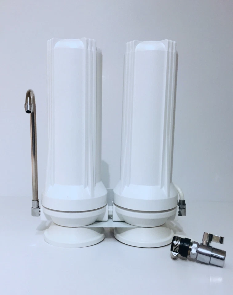 Counter Top Drinking Water 2 Stage Filtration System: Sediment & Carbon Filters - Image 3 of 3