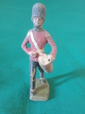 Vecchio Soldatino NARDI in PASTA : GUARDIA DELLA REGINA TAMBURINO