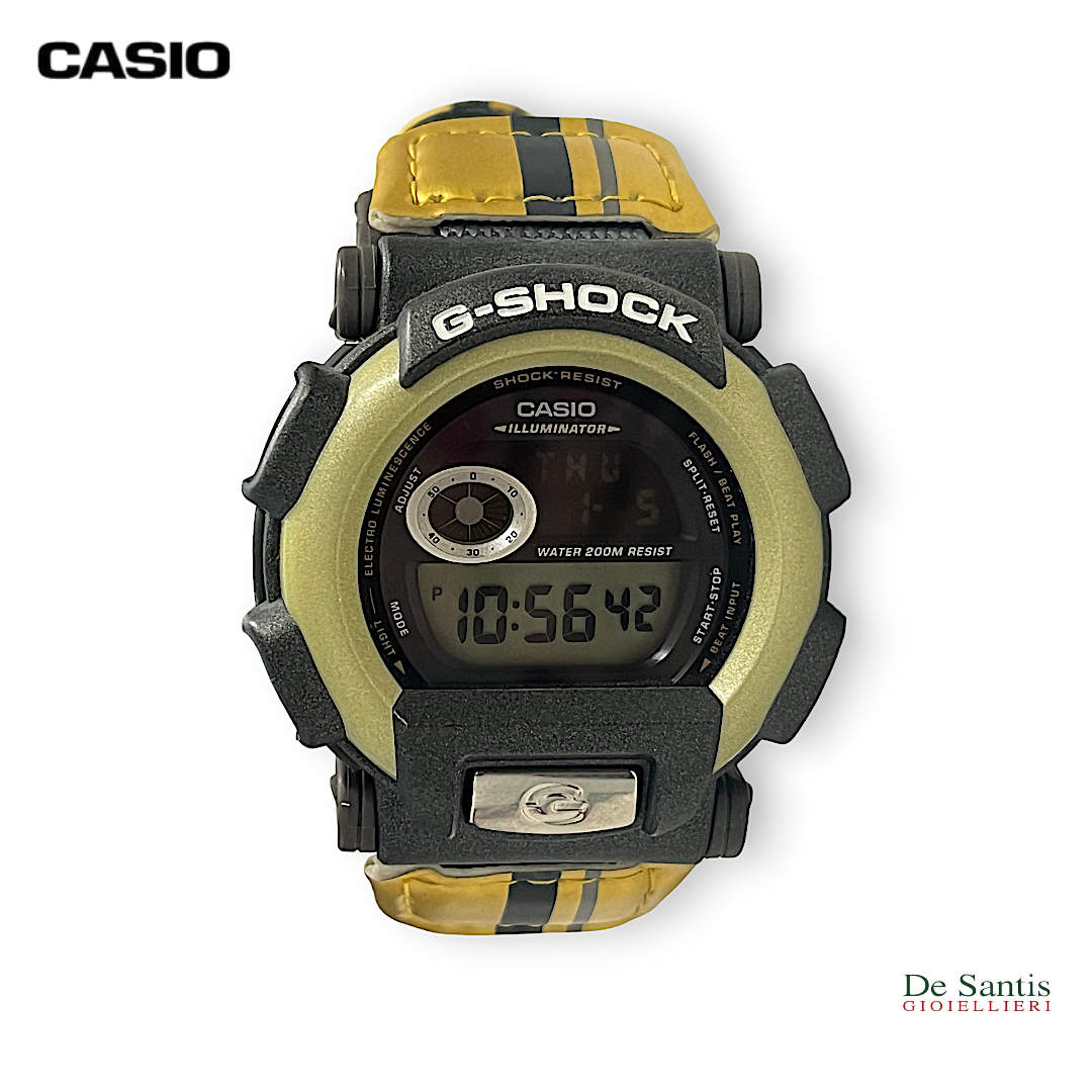 Orologio da polso Casio G-SHOCK unisex watch Oro Nero vintage cinturino strappo
