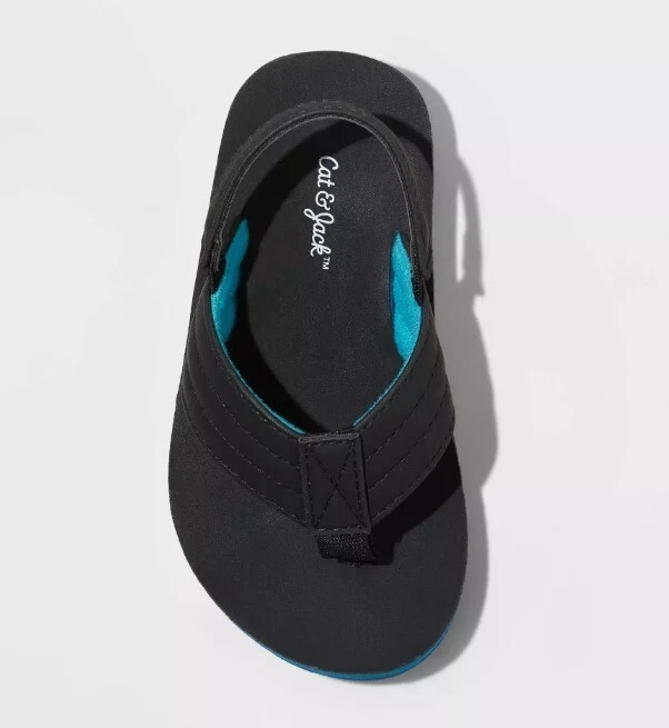 幼儿灰烬懒人鞋凉鞋黑色/麦色 - 猫和杰克 - M 码 (7/8) — 第 3/4 张图片