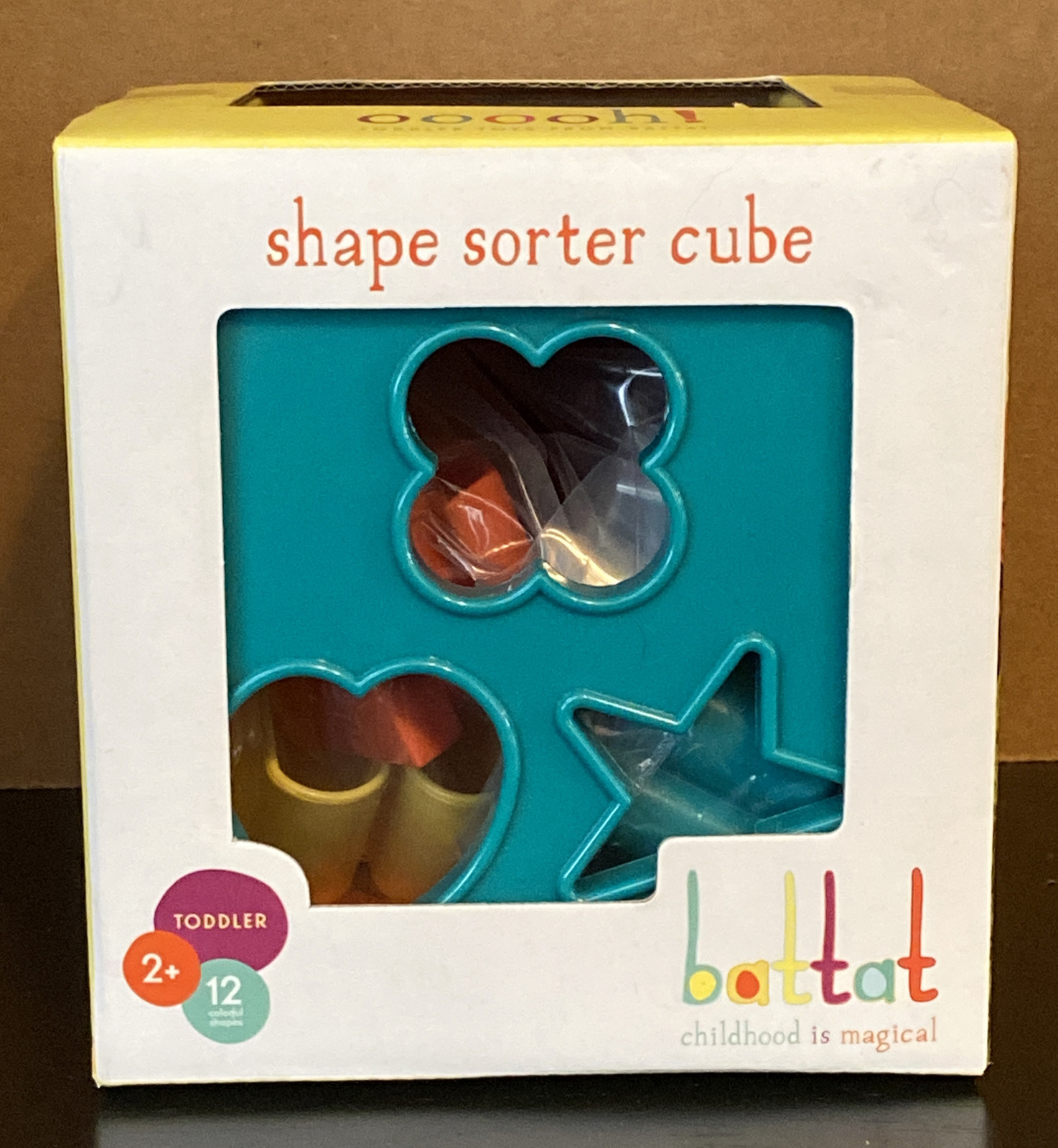Battat BT2404 Shape Sorter Cube New! Free Shipping! eBay