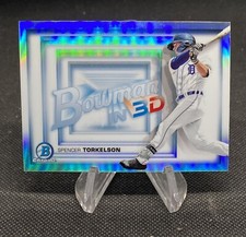 2022 Bowman Chrome Baseball #B3D-11 Spencer Torkelson Bowman in 3D Detroit Tiger