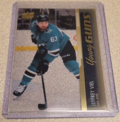 JEFFREY VIEL 2021-22 UPPER DECK CLEAR CUT EXCLUSIVES YOUNG GUNS ROOKIE SP #233