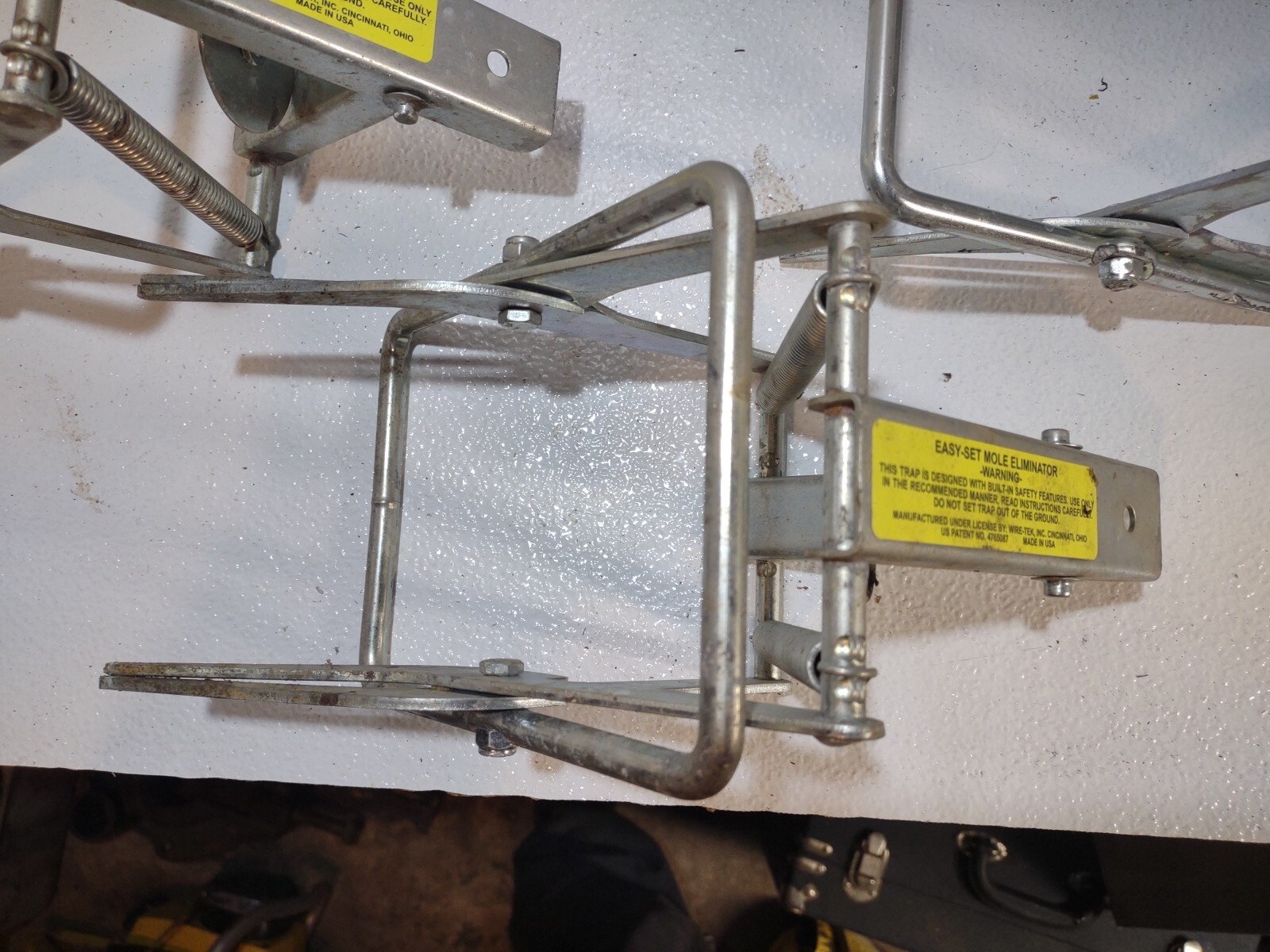 Wire Tek 1001 Easy Set Mole Eliminator Mole Traps Made In USA 3 Pack eBay