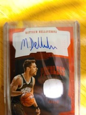 2018-19 Dominion Peerless Game Patch Jersey /25 Matthew Dellavedova Auto Bucks