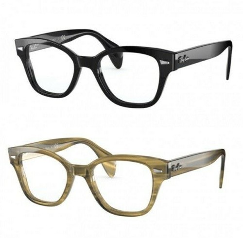 Montatura occhiali da vista uomo RayBan donna montature nerd occhiali  originali | eBay