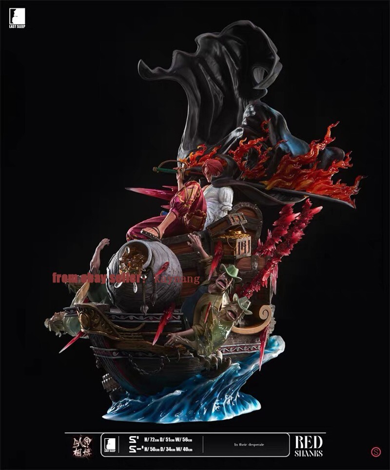 Last Sleep Studio シャンクス Sサイズ One Piece Red Hair Shanks Statue - LAST SLEEP Studio [In