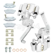 Rear LH &RH Brake Calipers w/Ceramic Pads for Honda Big Red 700 MUV700 2009-2013