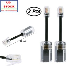 US Universal Telephone Cord Detangler Rotating Swivel Cable Wire Untangler Plug