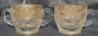 Paden City Glass, Gold Encrusted, Gothic Garden, Cream & Sugar, Spire #211 Line — photo 4
