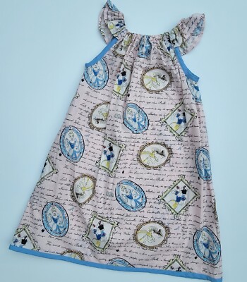 100 cotton princess dress Princesses Dress Cotton Fashionable Princesses Frame Badge Dress 5-7yrs