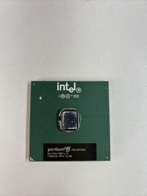 Intel Pentium III SL4MD CPU 866/256/133/1.7v