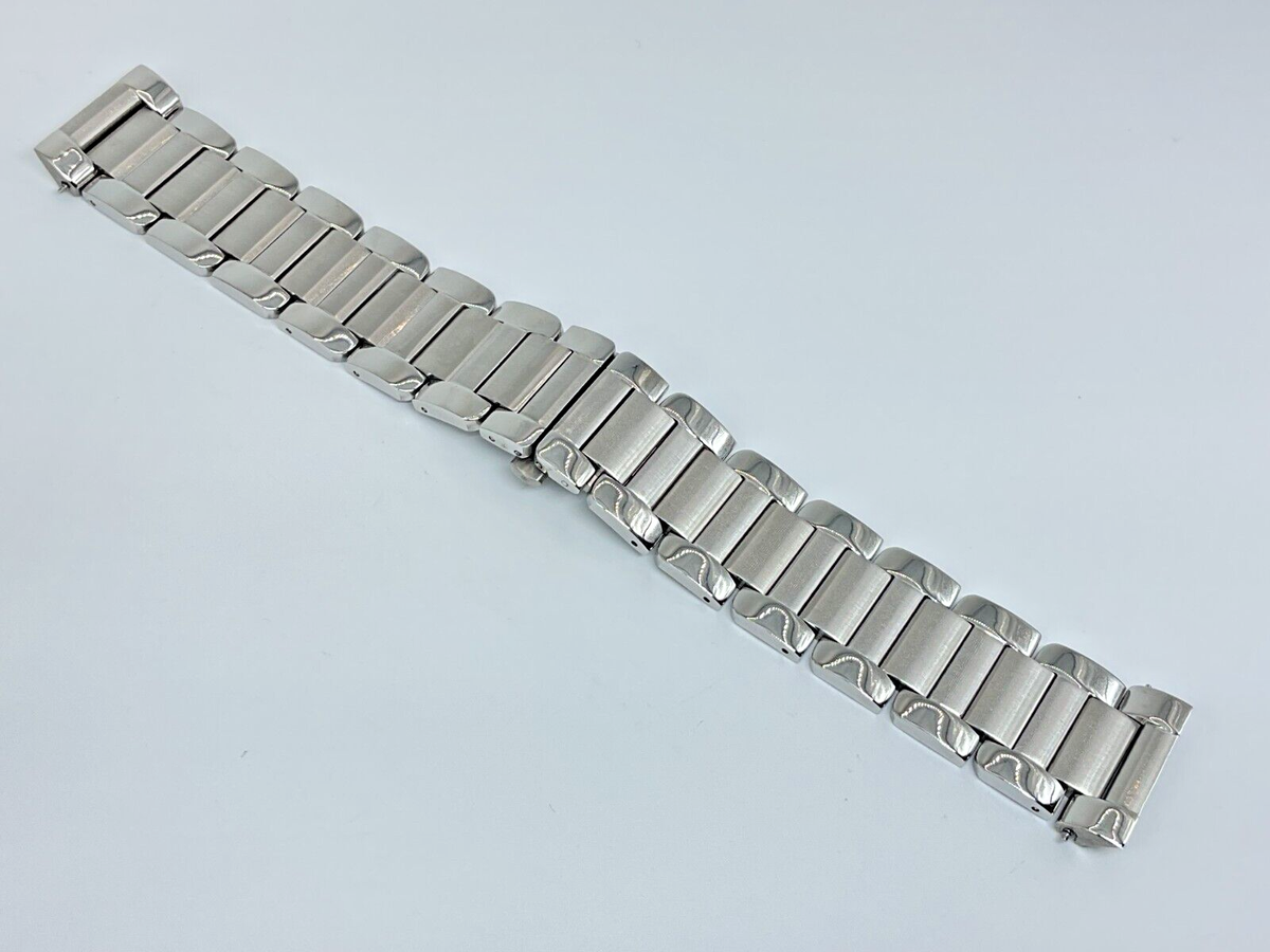 CUSTOM MADE 316L WATCH BAND BRACELET FOR CARTIER TANK MC 34MM
