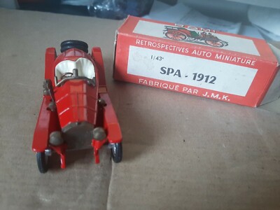Miniature Rami JMK SPA 1912 COMPLÈTE VARIANTE 1 échelle 1:43 Collection