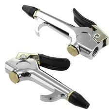 Bonsicoky 2PCS 1/4" NPT Lever Blow Gun - Air Nozzle Blow Gun with Rubber and ...
