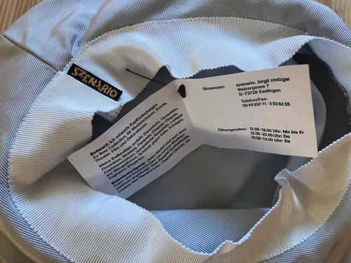 ☀ SZENARIO ☀ leichter Sommerhut der Hutmacherin Birgit Metzger aus Esslingen - Bild 12 von 12