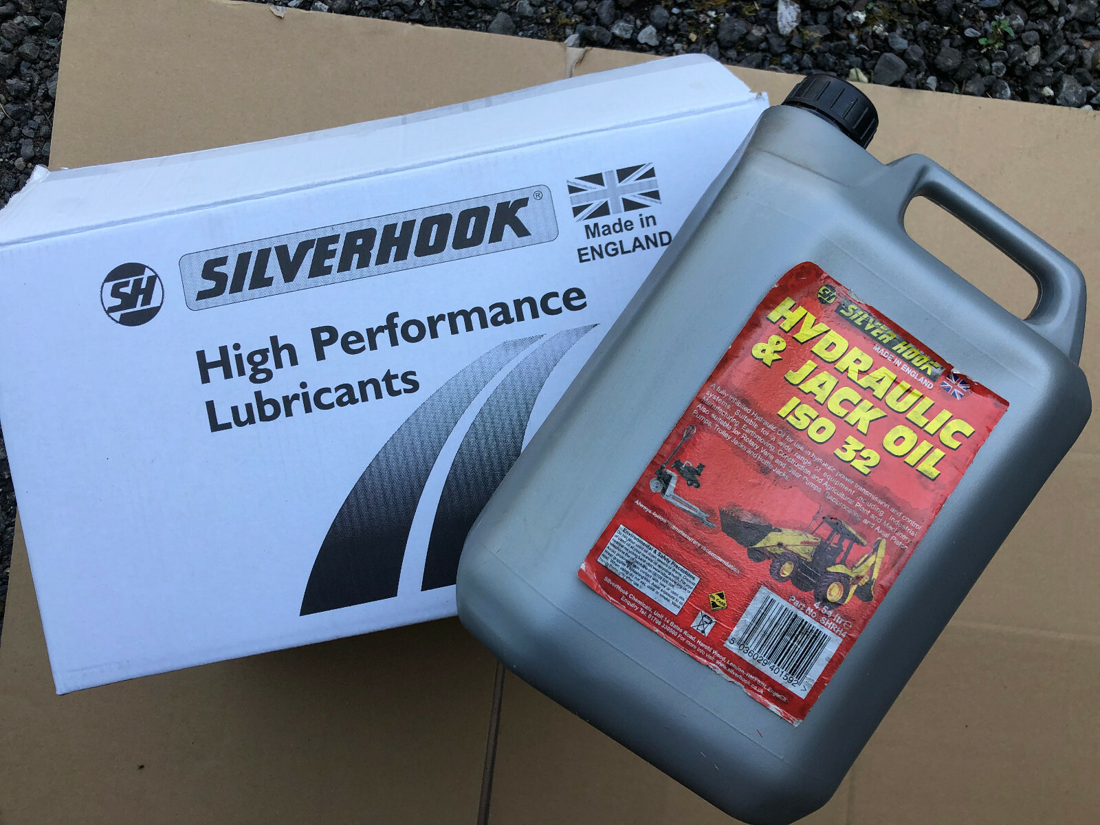 Gallon ISO32 Hydraulic Fluid Jack Compressor Oil VG32 UK Made by