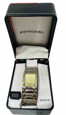 PIERRE CARDIN QUARTZ WATCH DIAMOND BEZEL PX3-2000TS