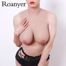 Roanyer Silicone Boobs fake G cup Breast Forms Crossdresser Transgender