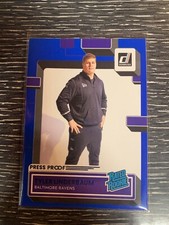 2022 Panini Donruss - Rated Rookie Press Proof Blue #400 Tyler Linderbaum 7BC