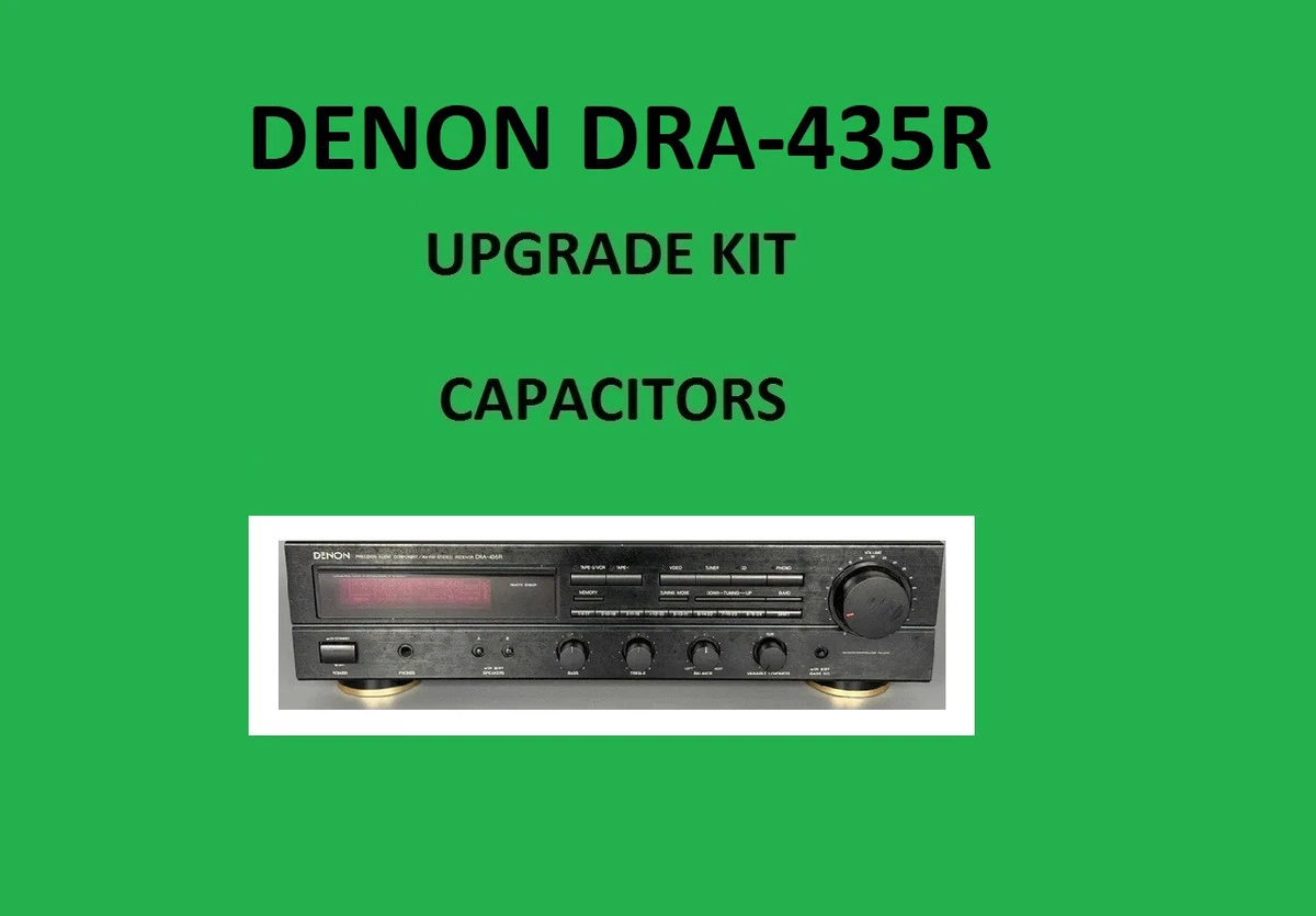 Stereo Receiver DENON DRA-435R Reparatursatz - alle Kondensatoren