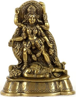 Messing Göttin Kali Adi Shakti Ma Figur Statue Für Zuhause Tempel Dekor