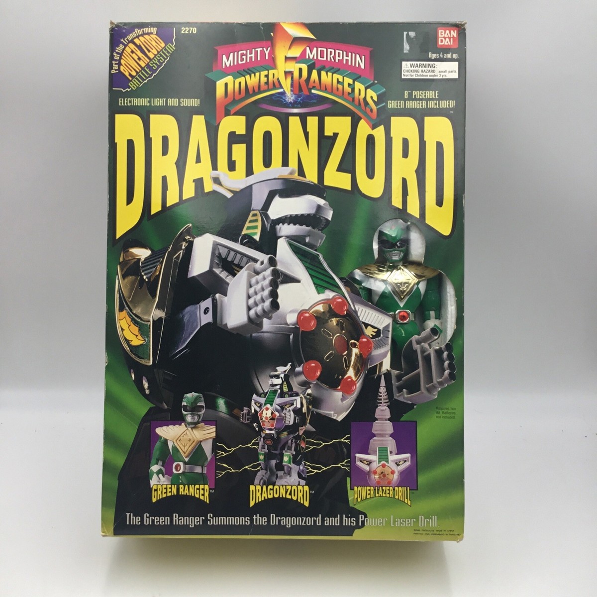 ◆ rdoragon Bandai Mighty Morphin Power Rangers Dragonzord In Box | eBay