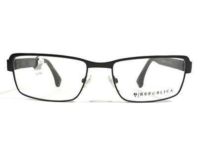 Republica Edmonton Eyeglasses Frames Brown Rectangular Full Rim 54-17-140