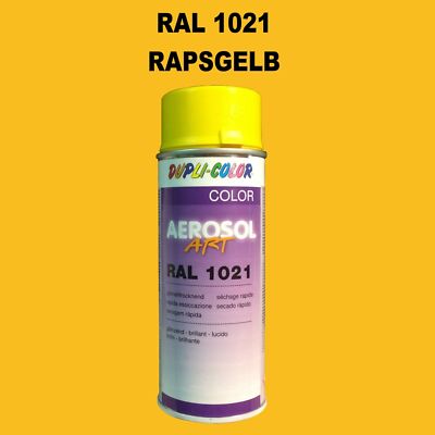 Dupli Color Spraydose 400ml glänzend  RAL 1021 Rapsgelb
