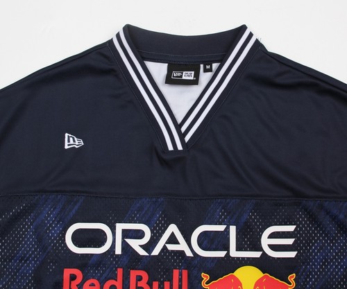 Oracle Red Bull Sim Racing Navy V Neck T-Shirt - Picture 3 of 5