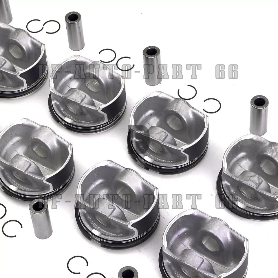 8x Piston & Ring Set STD Φ92mm For BMW M3 E90 E92 E93 S65B40 4.0 V8 11257840918 - Image 4 of 4