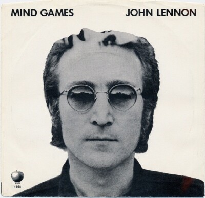 JOHN LENNON - MIND GAMES / MEAT CITY - 45 RUNDEN von 1973 TOP VINYL 22,00  