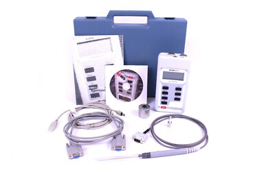 Hirst Gaussmeter GM08 Magnetometer Teslameter mit Sonde Kabel Software Koffer